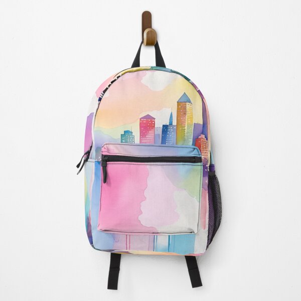Item preview, Rainbow Auckland City Skyline designed and sold by Places On Earth.