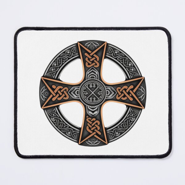 Item preview, Celtic Cross with Knots | White | Pagan Heritage designed and sold by FantasySoul.