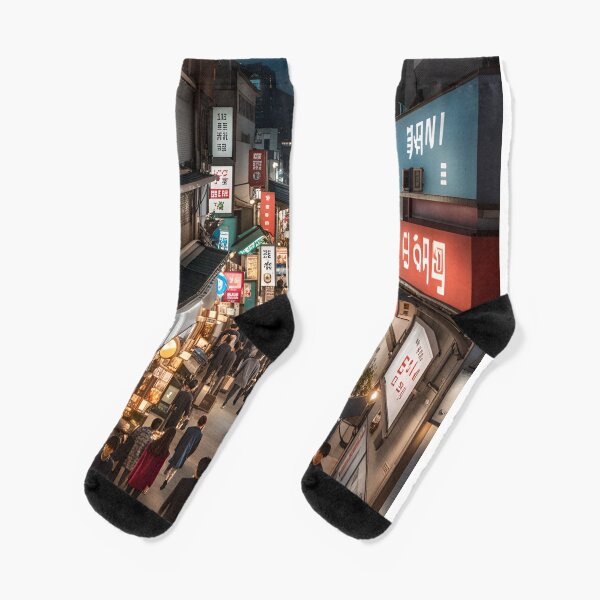 Item preview, Itaewon Korean Seoul Street designed and sold by Places On Earth.