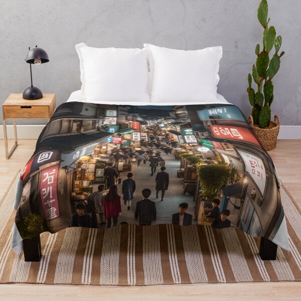 Item preview, Itaewon Korean Seoul Street designed and sold by Places On Earth.