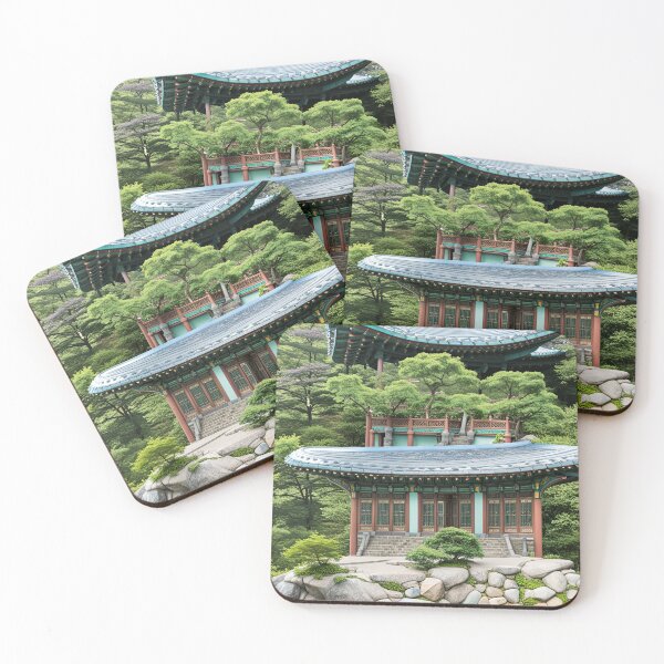 Item preview, Korean Ancient Architecture Seoul designed and sold by Places On Earth.