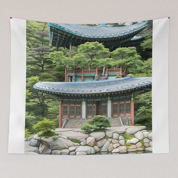 Item preview, Korean Ancient Architecture Seoul designed and sold by Places On Earth.