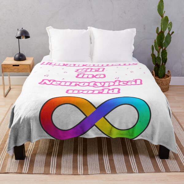 Item preview, Autistic girl in a Neurotypical world designed and sold by Selinasimea.