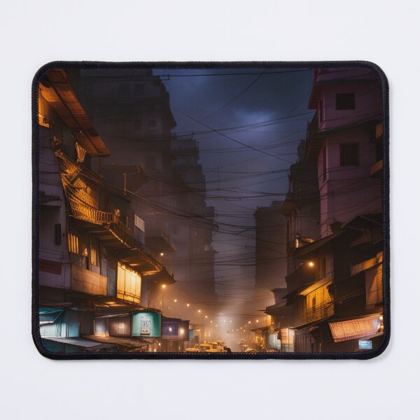 Item preview, Kolkata Night Street Light India designed and sold by Places On Earth.