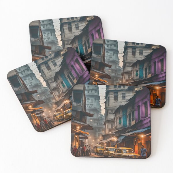 Item preview, Kolkata Taxi Street Bengal designed and sold by Places On Earth.