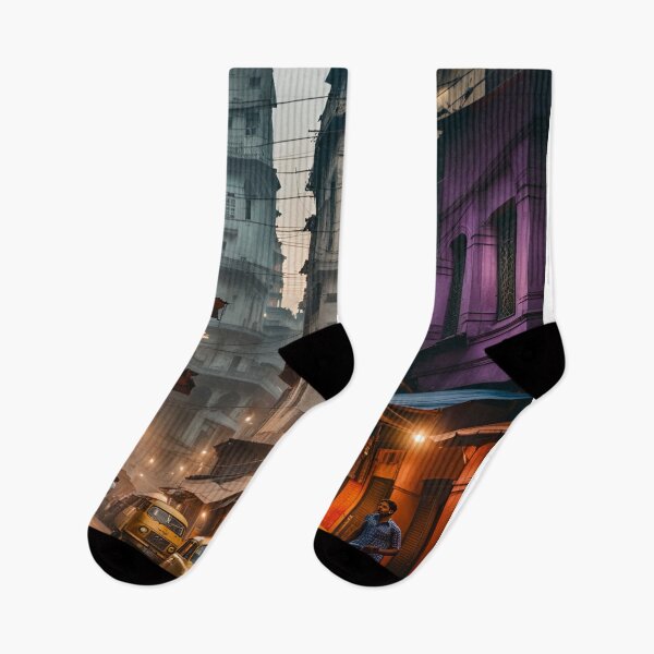Item preview, Kolkata Taxi Street Bengal designed and sold by Places On Earth.