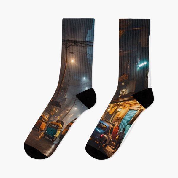 Item preview, Kolkata Night Lights Street designed and sold by Places On Earth.