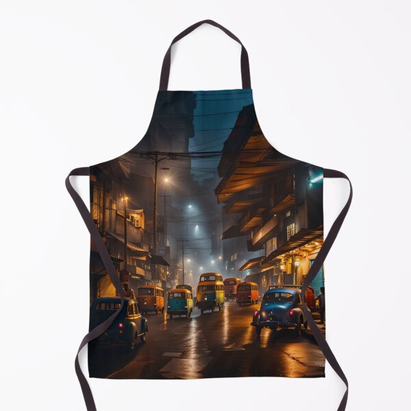 Item preview, Kolkata Night Lights Street designed and sold by Places On Earth.