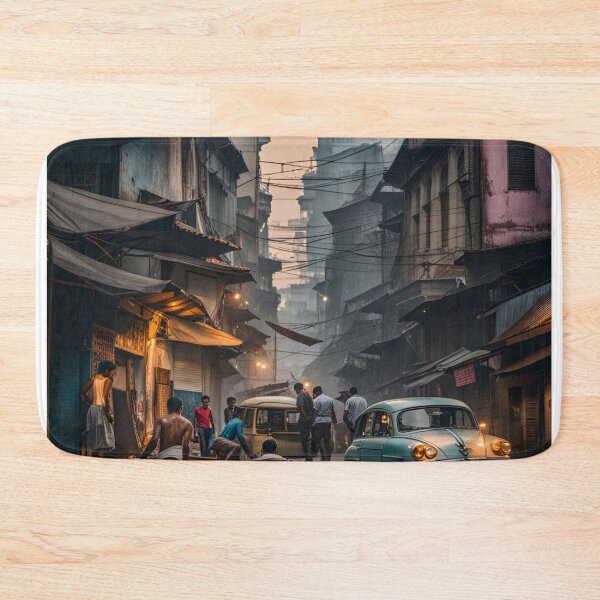 Item preview, Kolkata Calcutta Street India designed and sold by Places On Earth.