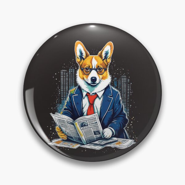 Item preview, Corgi Newspaper designed and sold by NewStyle44.