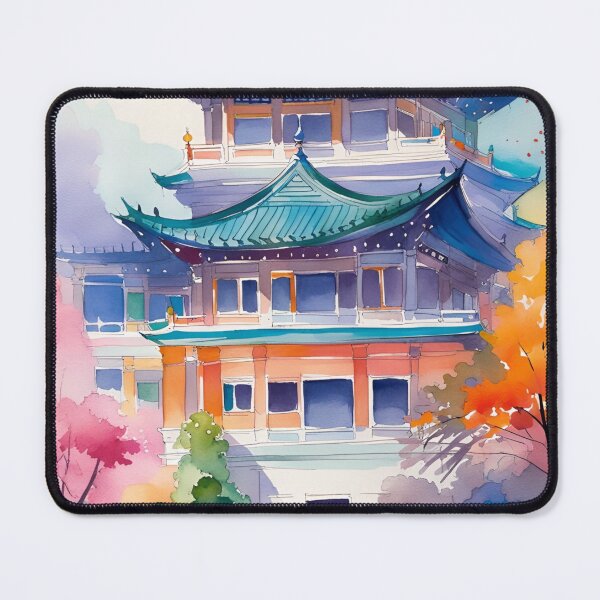Item preview, Busan South korea Korean Architecture designed and sold by Places On Earth.
