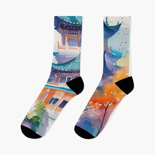 Item preview, Busan South korea Korean Architecture designed and sold by Places On Earth.