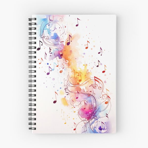 Item preview, Music notes illustration designed and sold by LazyLifestyle.
