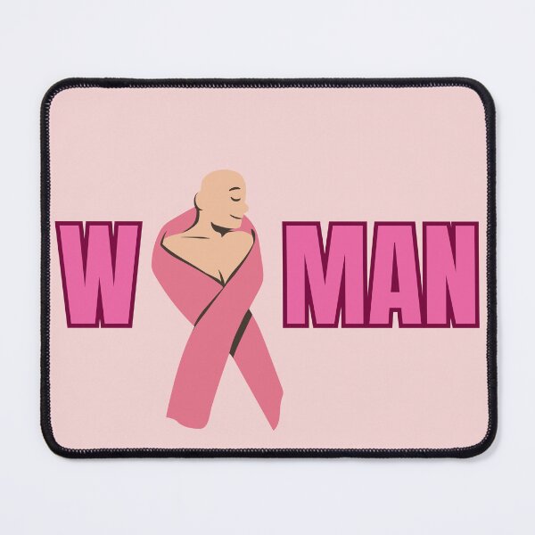 Item preview, Woman hot pink breast cancer ribbon designed and sold by GracefulGems.