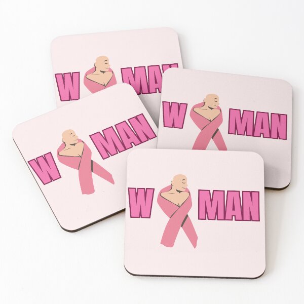 Aperçu de l'œuvre Ruban de cancer du sein rose chaud femme créée et vendue par GracefulGems.