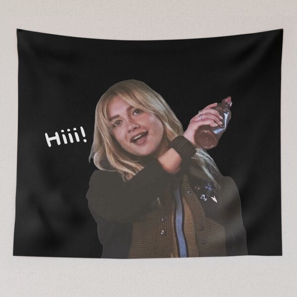 Item preview, Yelena Belova "Hiii!" Funny designed and sold by Alicia-Lee.