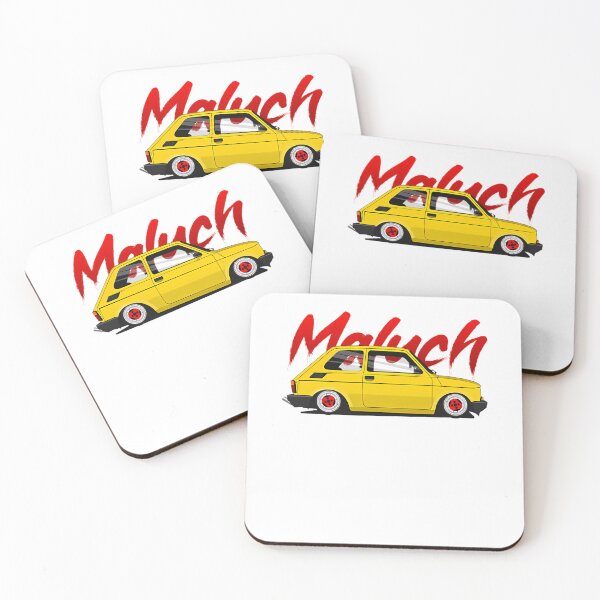Item preview, Fiat 126 Maluch designed and sold by TrachyMillsArt.