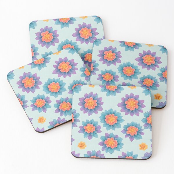 Item preview, colorful floral seamless pattern design designed and sold by JapKo.