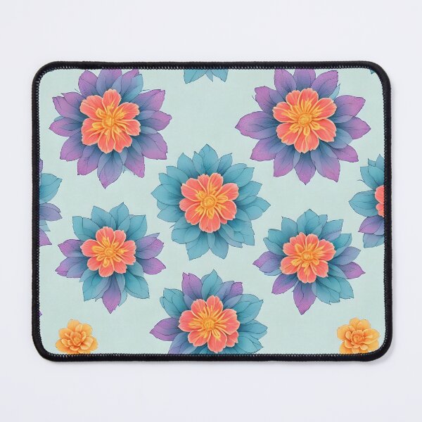 Item preview, colorful floral seamless pattern design designed and sold by JapKo.