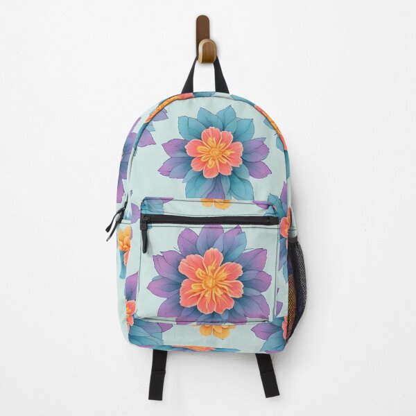 Item preview, colorful floral seamless pattern design designed and sold by JapKo.