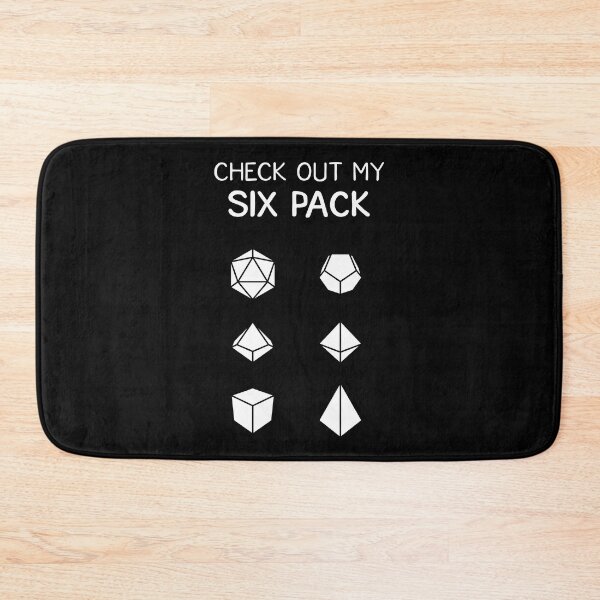 Item preview, Check Out My Six Pack Funny Dice designed and sold by pixeptional.