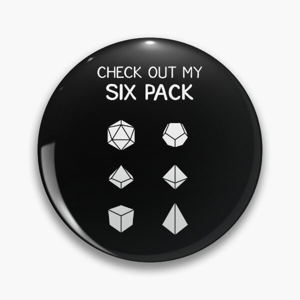 Item preview, Check Out My Six Pack Funny Dice designed and sold by pixeptional.