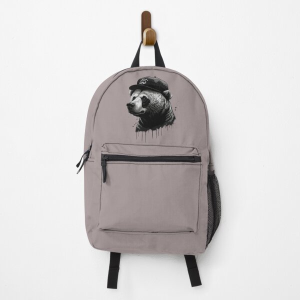 Item preview, bear wearing cap baseball designed and sold by MacLis.