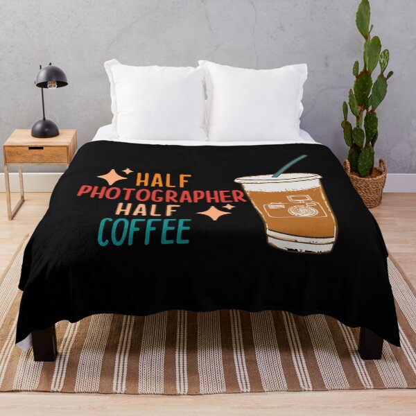 Artikelvorschau, Half Photographer Coffee Photograph Gift Funny Photographer entworfen und verkauft von KsuAnn.