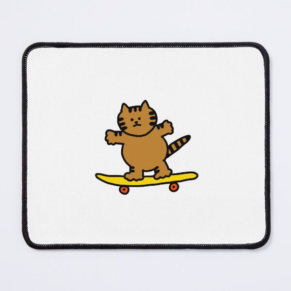 Item preview, a Cat on the skateboard designed and sold by superbaechoo.