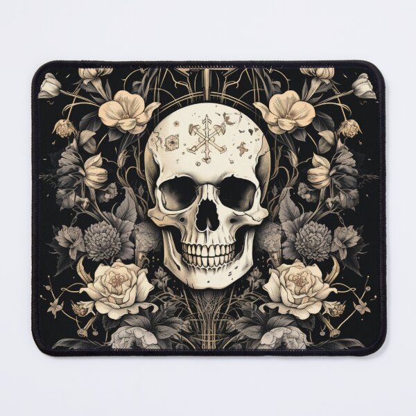Item preview, Skull Floral designed and sold by Hexitement.