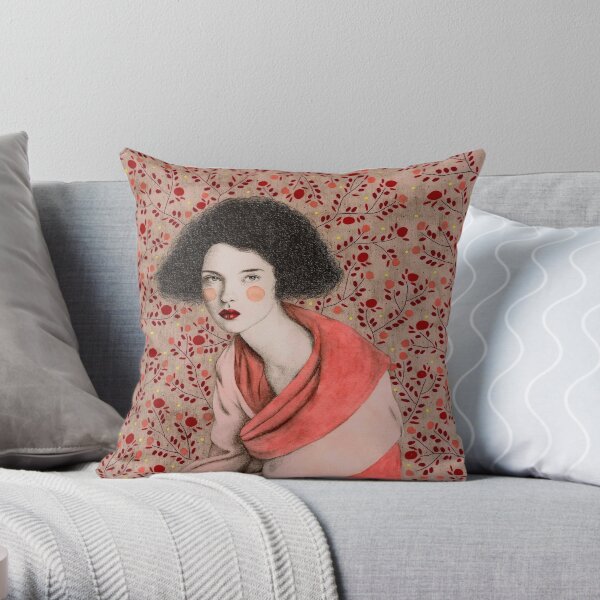 Anastasia Throw Pillow