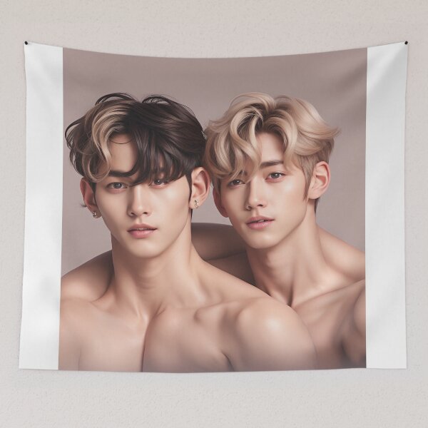 Item preview, Shirtless Taekook Kenough designed and sold by Aryabek.