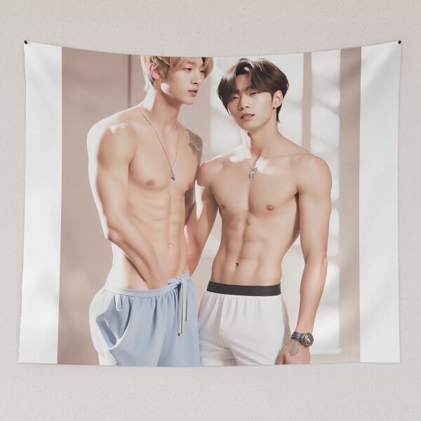 Item preview, Shirtless Taekook designed and sold by Aryabek.