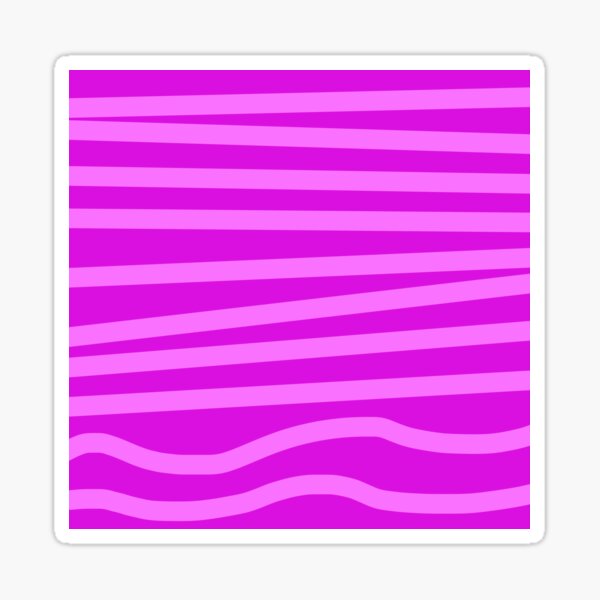 Item preview, Hot Pink Waves Lines designed and sold by awsomepatterns.