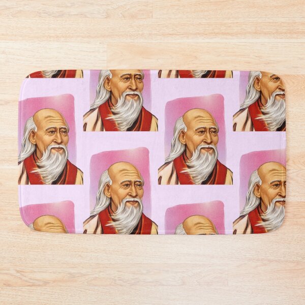 Item preview, Chinese philosopher Laozi - pink - illustration  designed and sold by Litstoy.