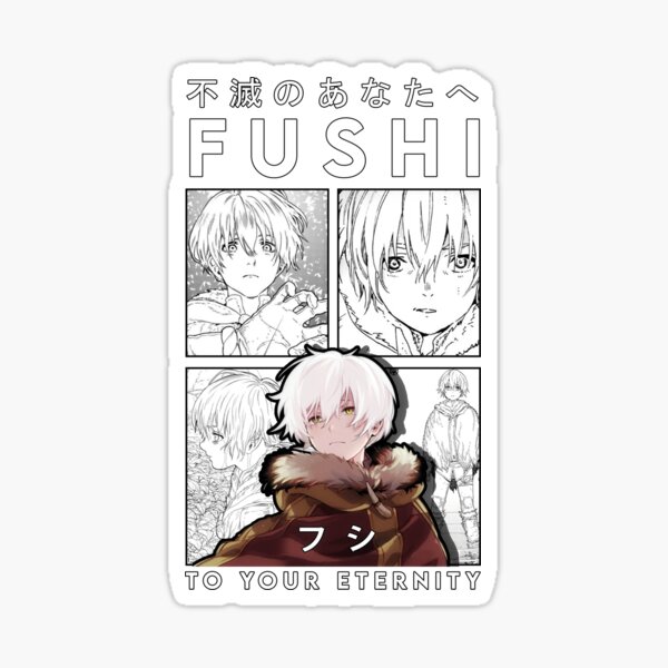 Fumetsu no Anata e ''To Your Eternity'' Characters Sticker for Sale by  LondownDesign