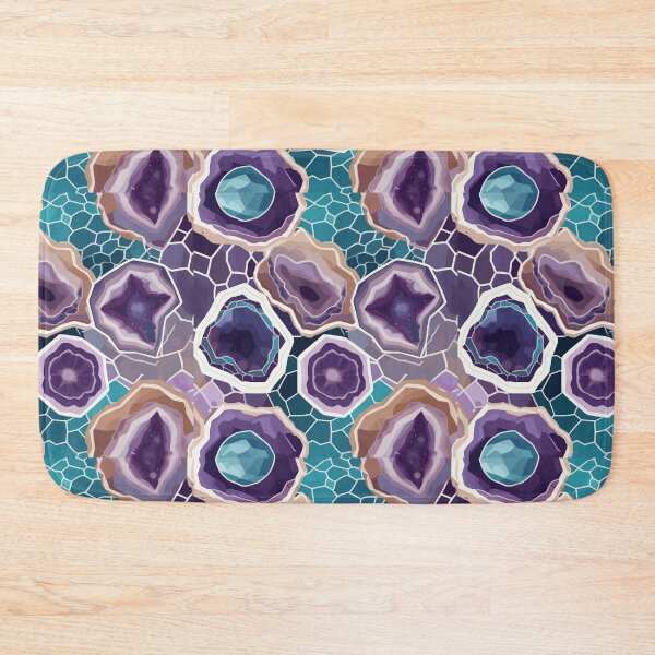 Item preview, Purple geode pattern designed and sold by RidaSalArt.