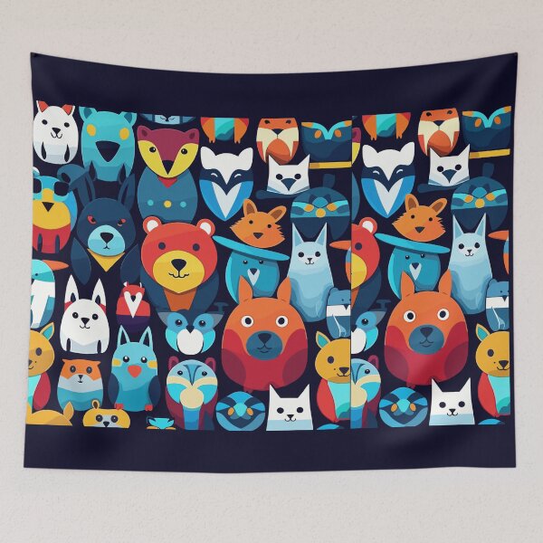 Item preview,  wild animal patterns designed and sold by tinytwist.