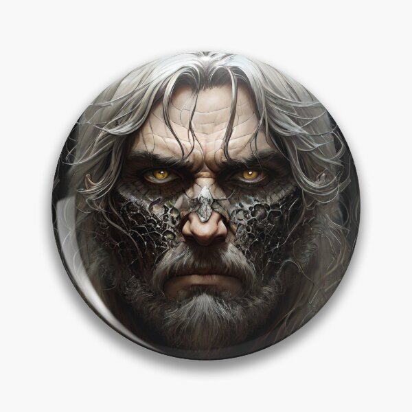 Item preview, Portrait of a gray-haired man designed and sold by MadinaFatt.