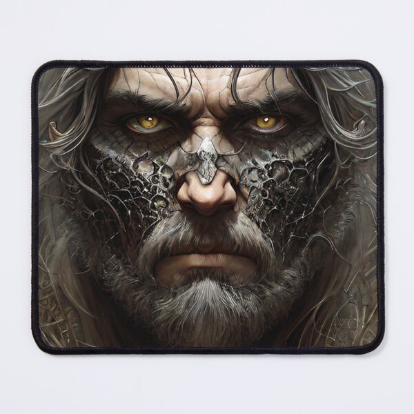 Item preview, Portrait of a gray-haired man designed and sold by MadinaFatt.