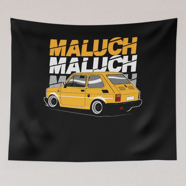 Item preview, FIAT 126P MALUCH designed and sold by TrachyMillsArt.