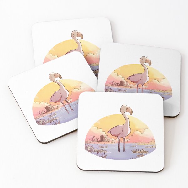 Item preview, Flamingo in Camargue designed and sold by Novavidaart.