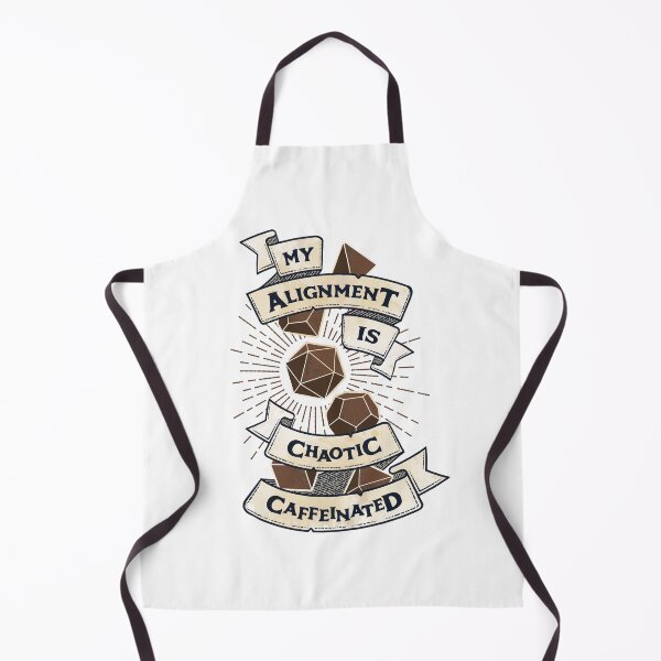 Item preview, My Alignment is Chaotic Caffeinated DnD designed and sold by wolfkin-design.