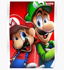 Miitoons' Super Mario Bros. Poster