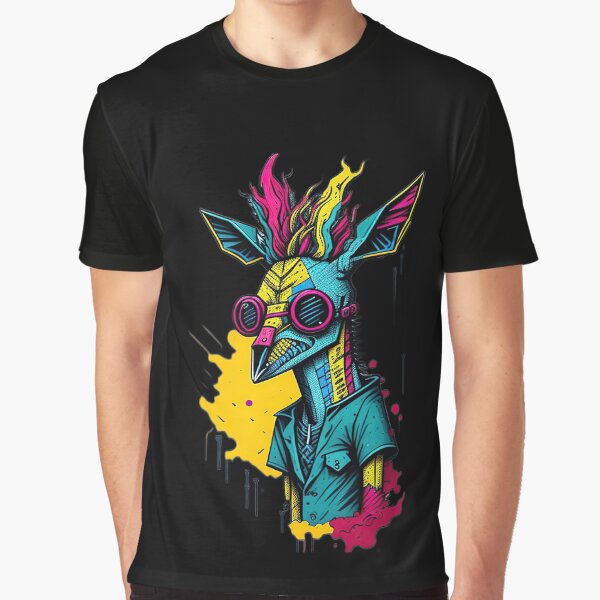 Item preview, Assassin Animals Series - colorful cool animal- rainbow cow designed and sold by Barathumdesing.