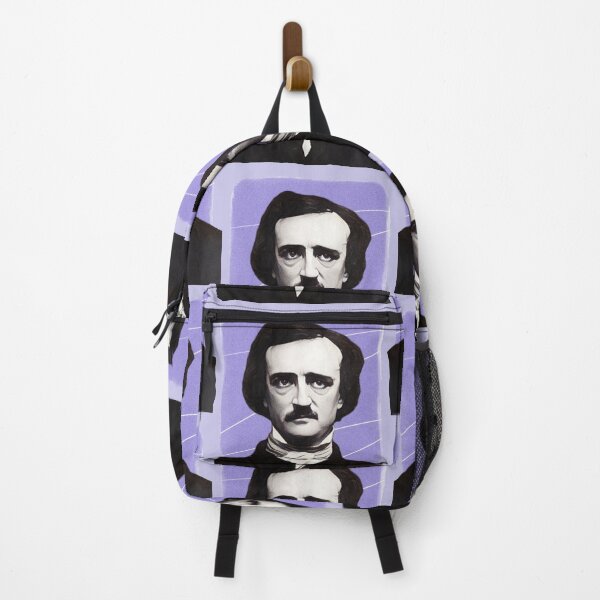 Item preview, American Writer Edgar Allan Poe - purple - illustration designed and sold by Litstoy.