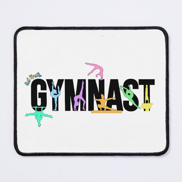 Item preview, Gymnast Silhouette Art - Art Nastix - Multicolor designed and sold by ArtNastix.