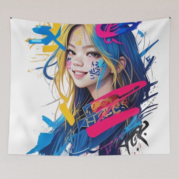 Item preview, cute girl designed and sold by HAMDY-art.