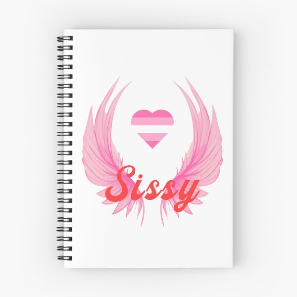 Item preview, Sissy Angel Wings Transgender Heart Flag designed and sold by SISSY4SISSIES.
