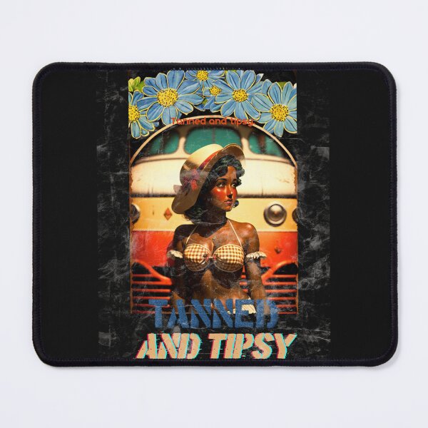 Item preview, TANNED AND TIPSY- Vintage Summer design by CallisC Arts designed and sold by CallisC-Arts.